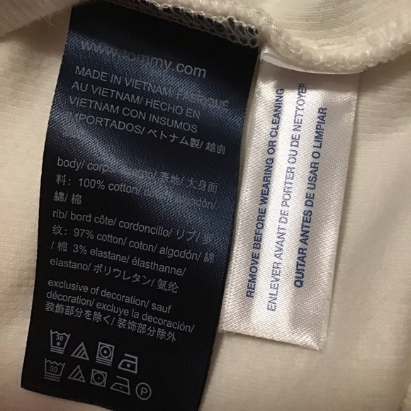 Tommy Hilfiger Sport boys track jacket white/gray - Picture 8 of 8